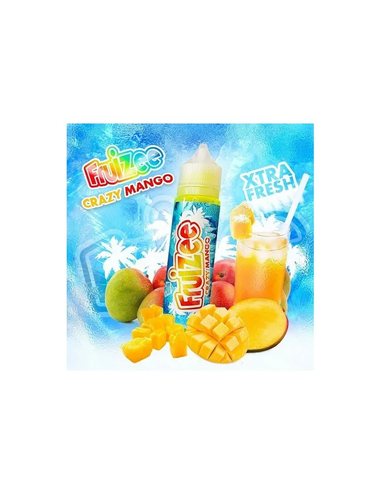 E-liquide Crazy Mango Fruizee, e-liquide frais goût mangue - le