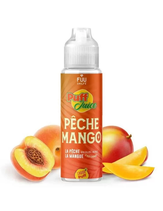 Eliquide Puff Juice Pêche Mango the FUU 50ml