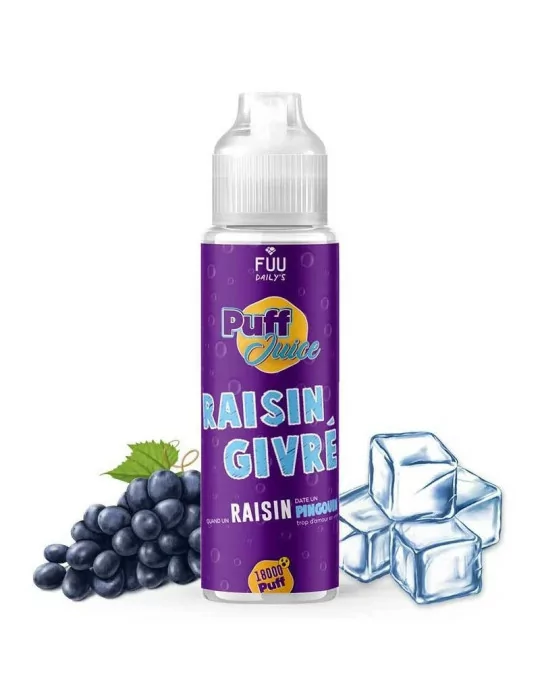 Eliquide Puff Juice Raisin Givré FUU 50ml