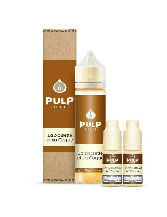 Eliquide la noisette et sa coque Pulp 60 ml