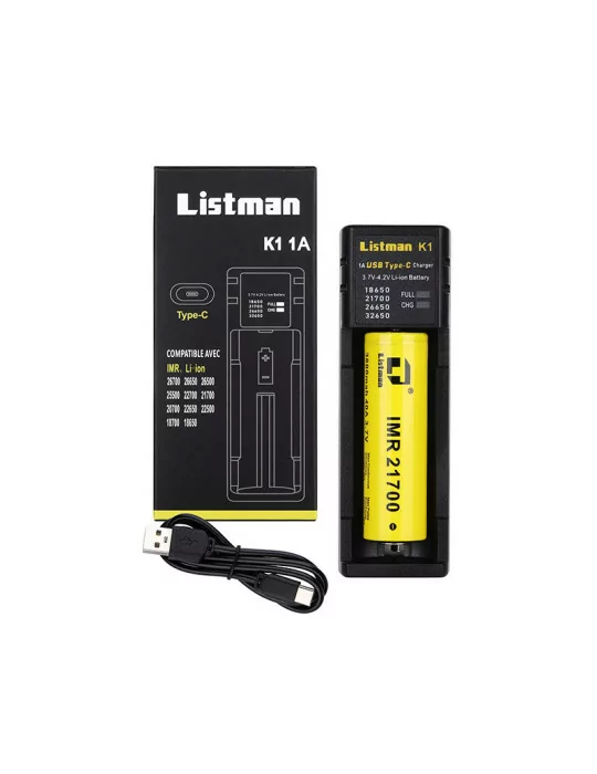 Chargeur Listman K1 1A