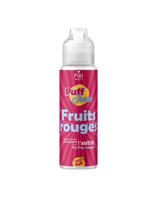 Eliquide Puff Juice Fruits Rouges FUU 50 ml