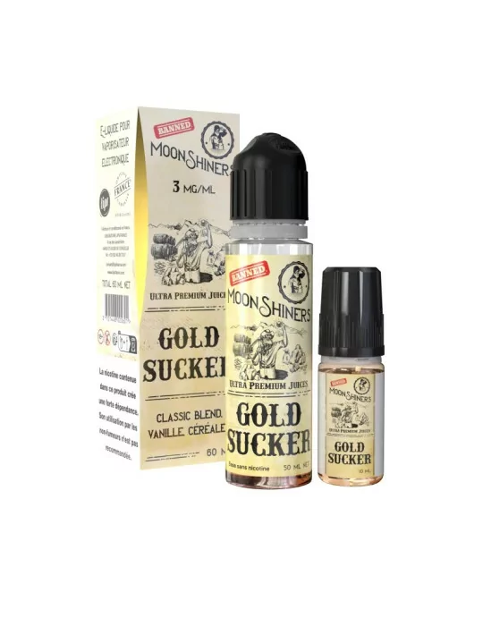 E-liquide Gold Sucker Moonshiners 60 ml