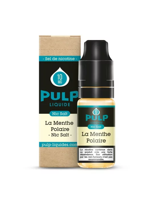 Eliquide menthe polaire nic salt 10mg Pulp