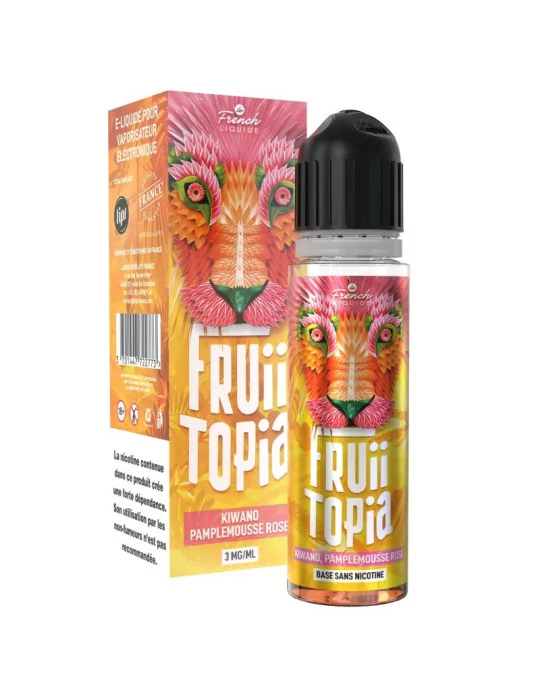 E-liquide KIWANO Pamplemousse rose FRUIITOPIA 60 ml