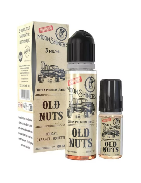 Eliquide Old Nuts Mooshiners 60 ml 3 mg