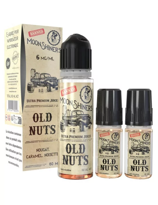 Eliquide Old Nuts Mooshiners 60 ml 6 mg