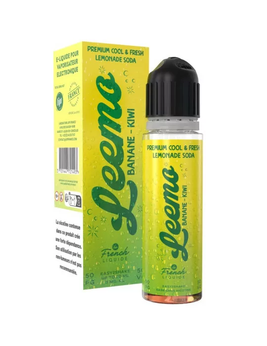 E-liquide LEEMO fruité frais banane kiwi