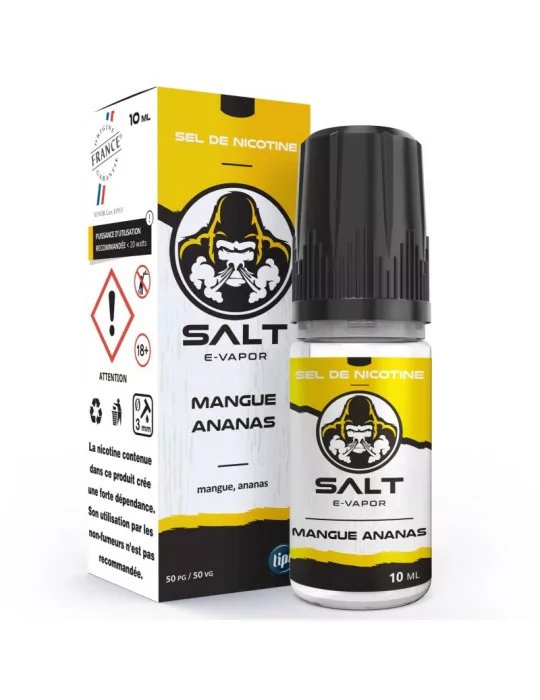 e-liquide sel de nicotine mangue ananas Evapor