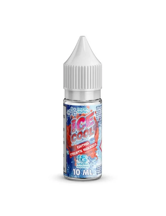 E-liquide Ice Cool extra fruits rouges 10 ml 12 mg