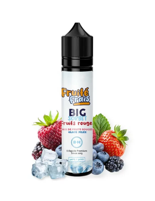 E-liquide sorbet fruit rouge 50 ml