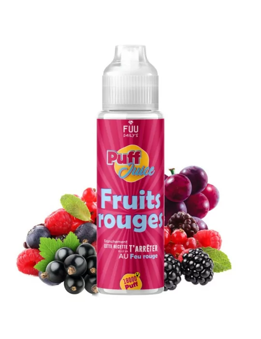 E-liquide Fuu Puff Juice Fruits Rouges 50 ml