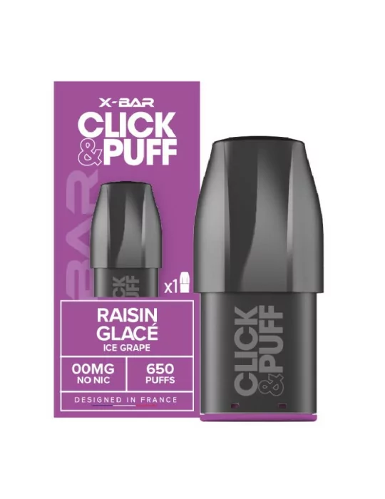 Cartouche-click-puff-x-bar-raisin-glacé