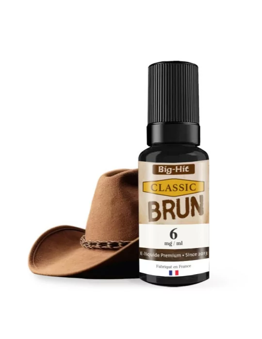 E-liquide tabac brun 6 mg 10 ml moins cher